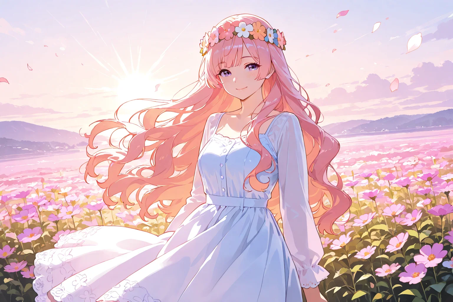 Girl in Flowerfield