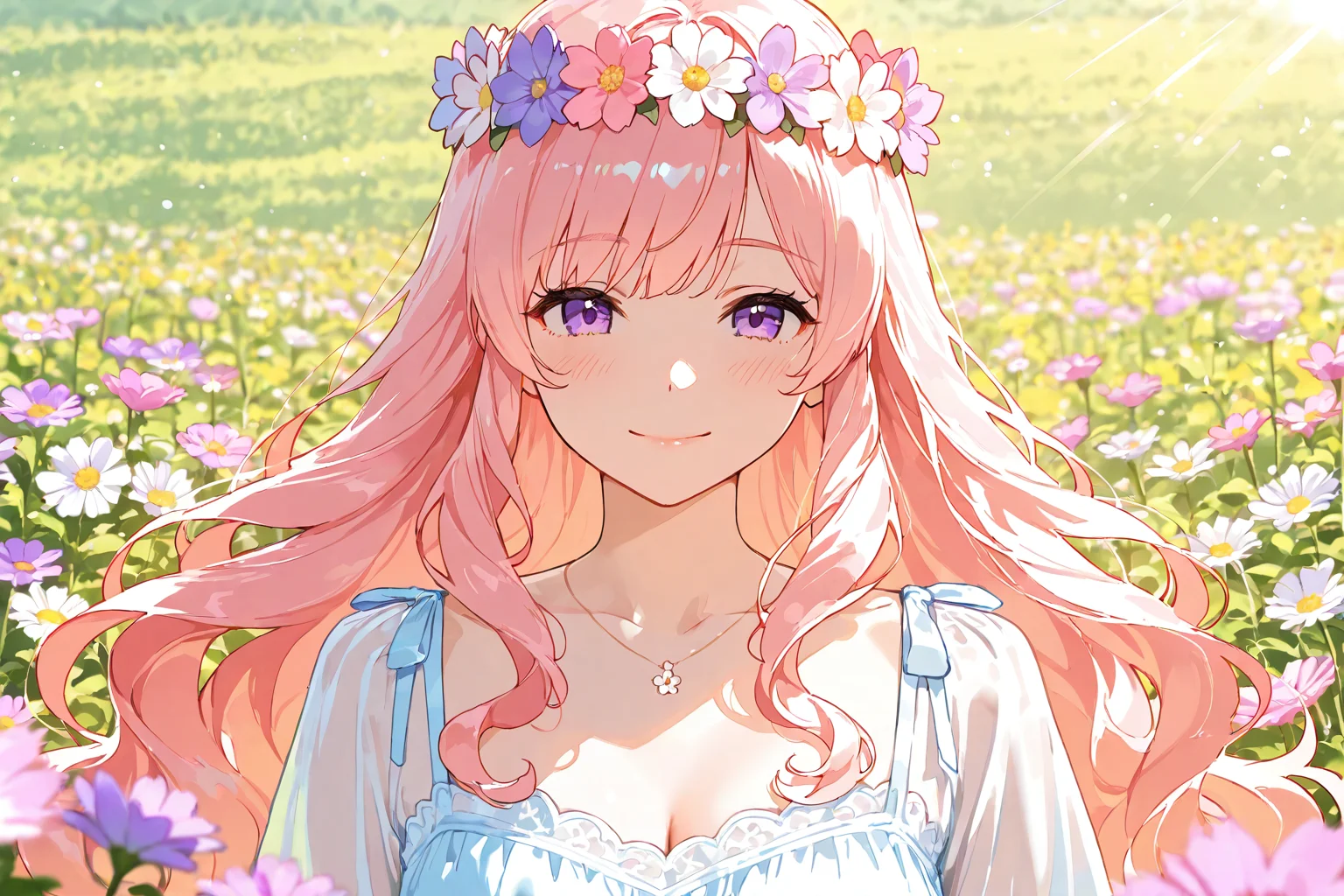 Girl in Flowerfield