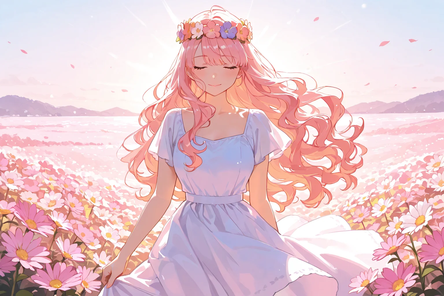 Girl in Flowerfield