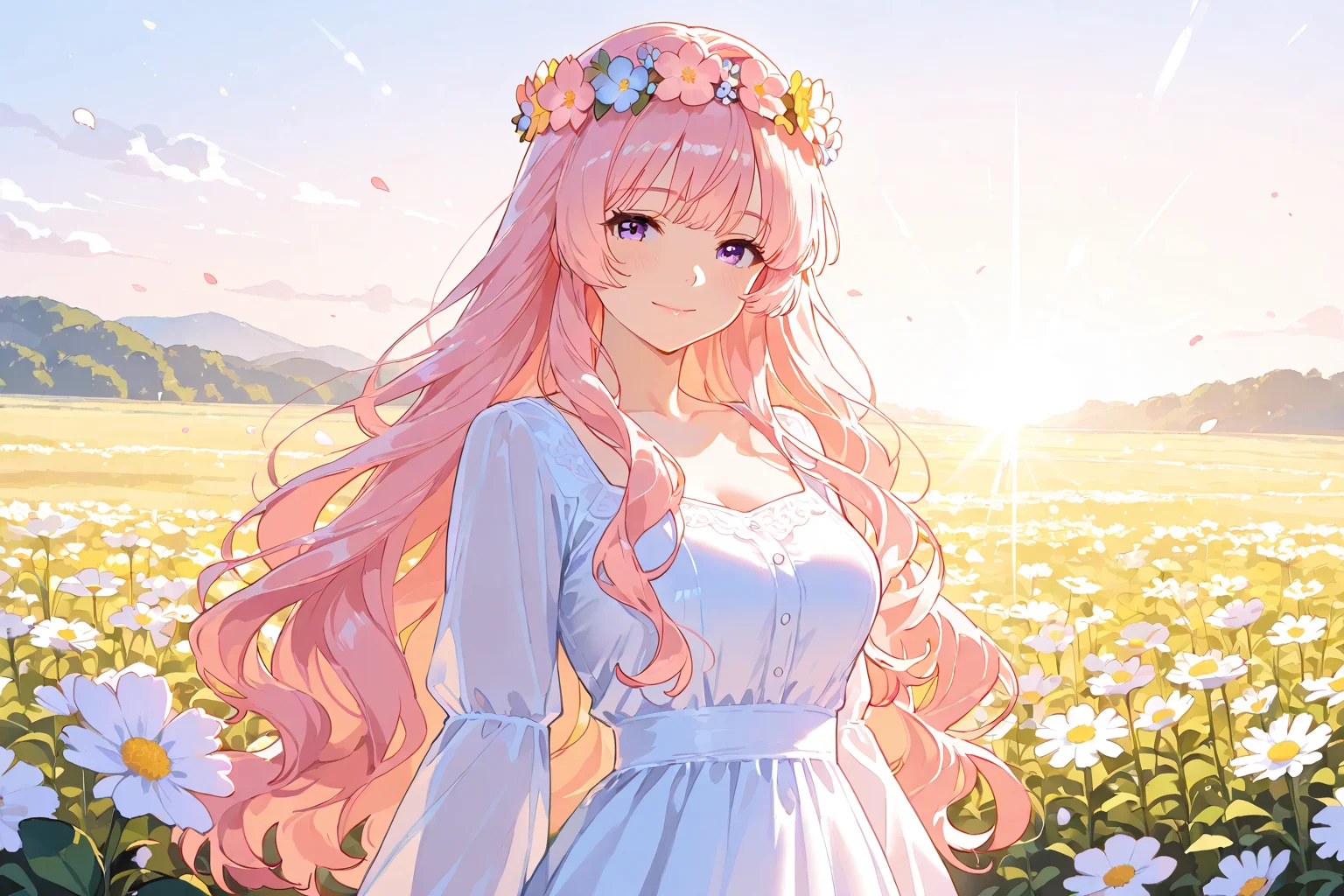 Girl in Flowerfield