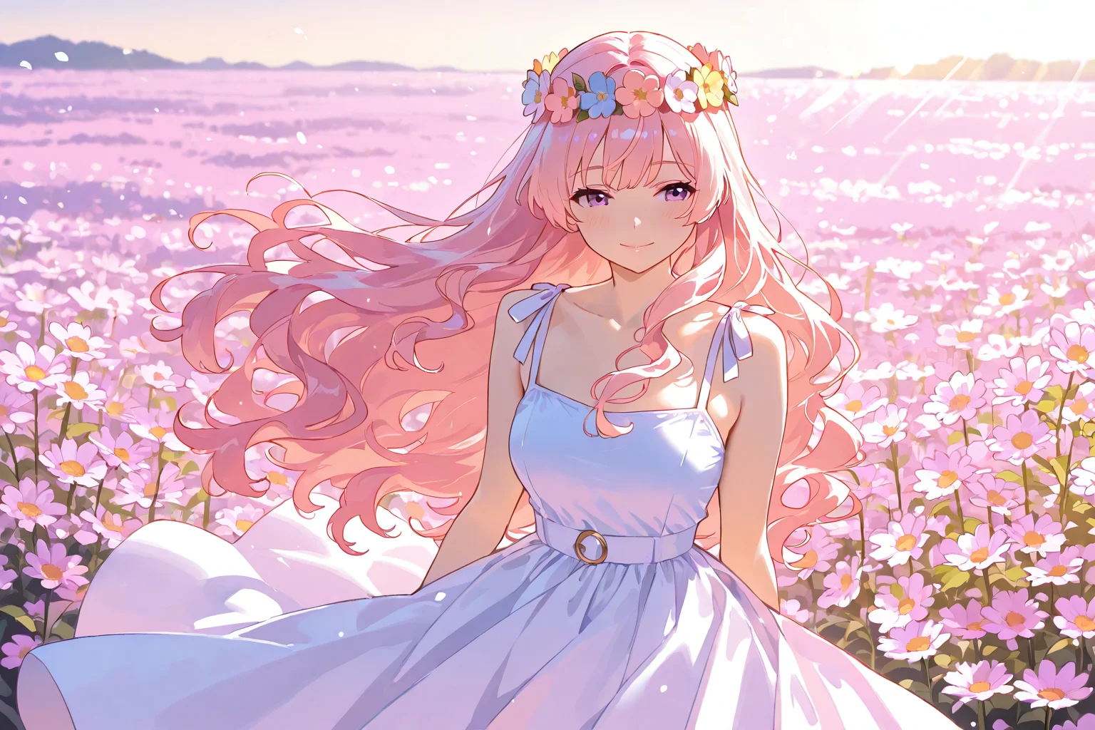 Girl in Flowerfield