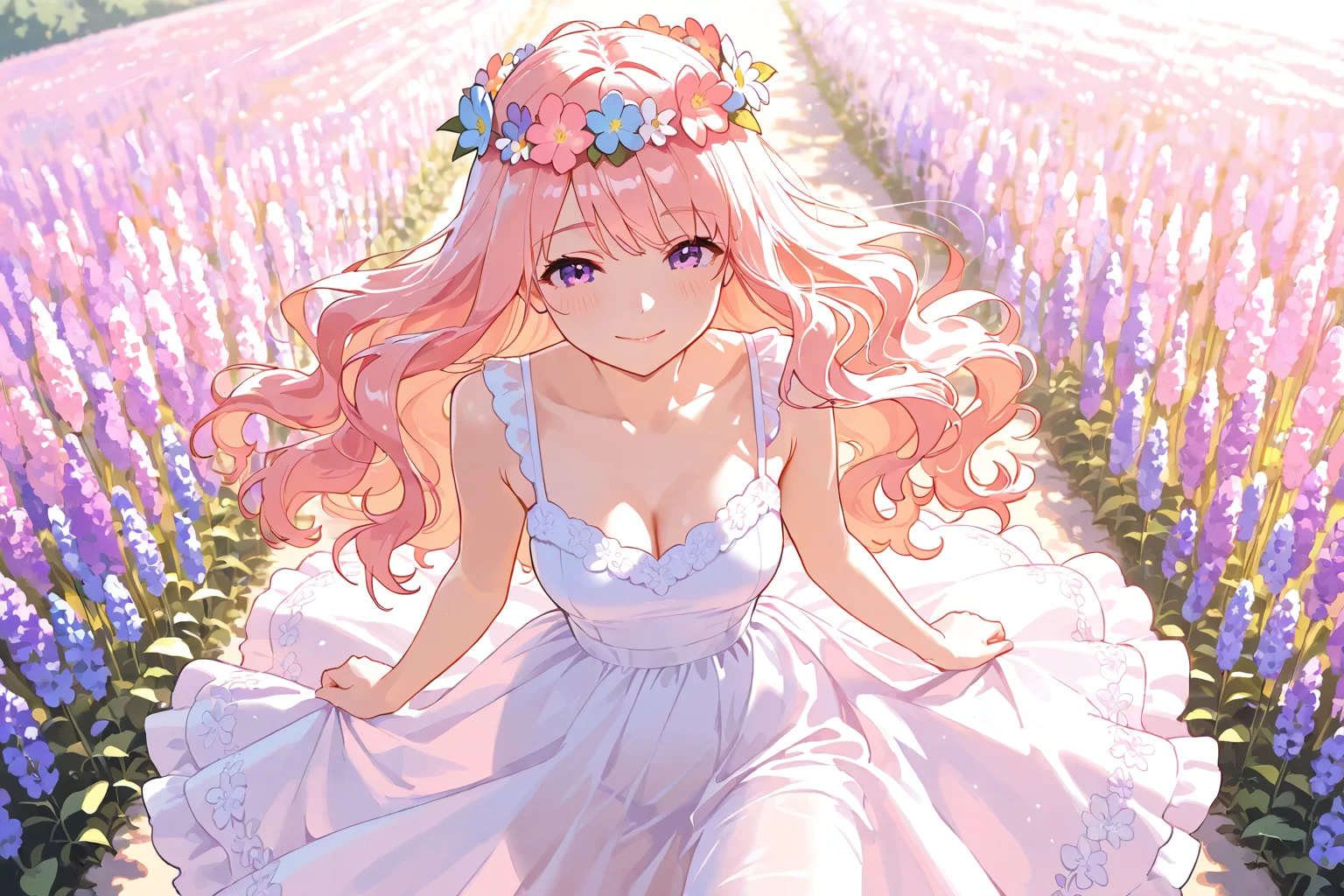 Girl in Flowerfield