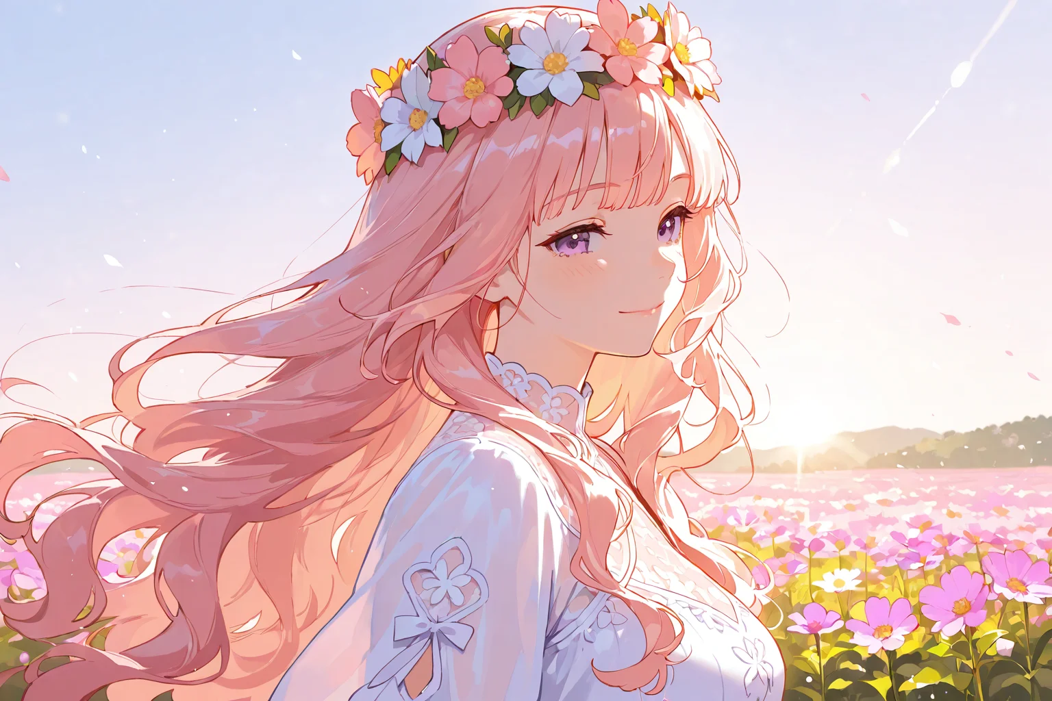Girl in Flowerfield