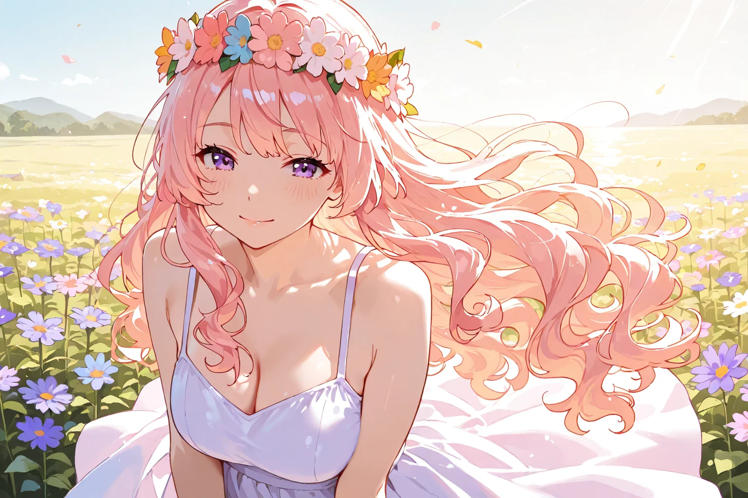 Girl in Flowerfield