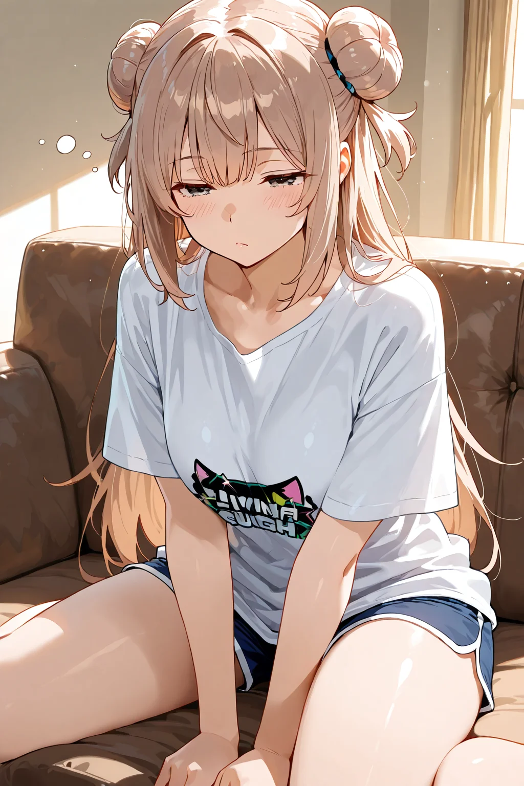 Sleepy Lazy Girl
