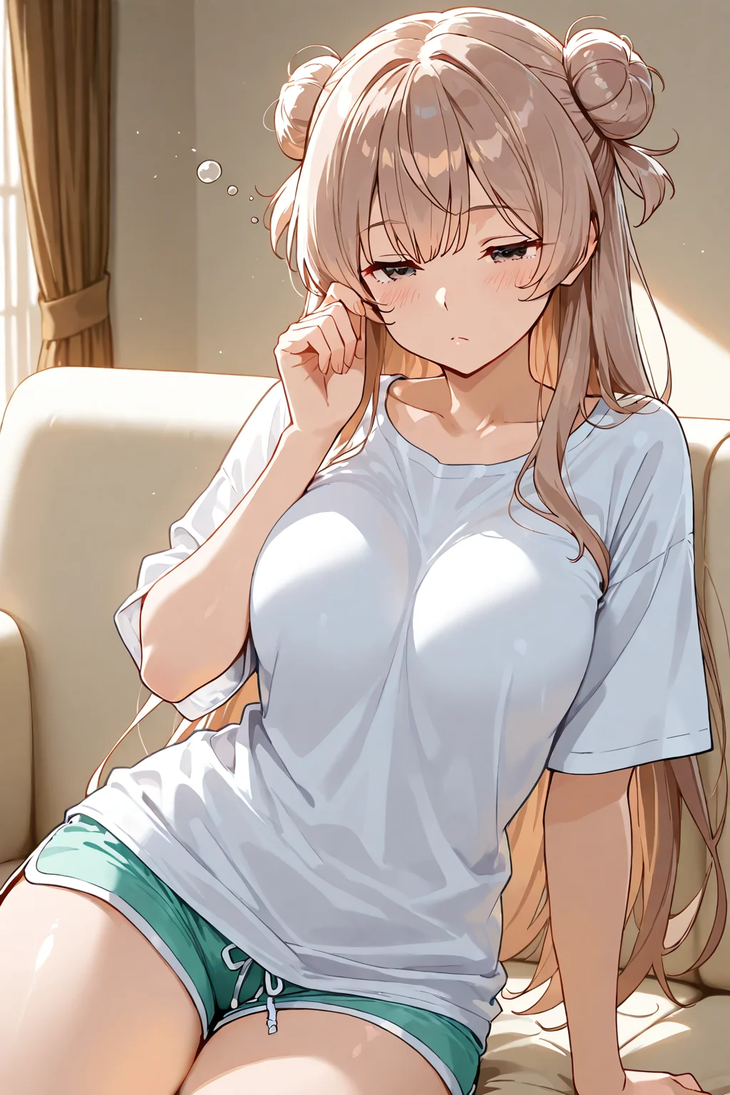 Sleepy Lazy Girl