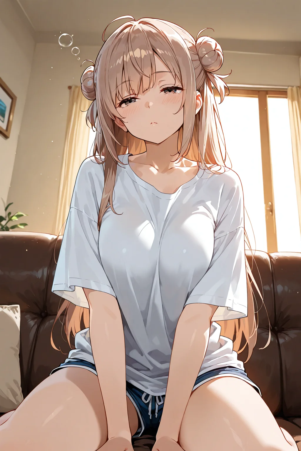 Sleepy Lazy Girl