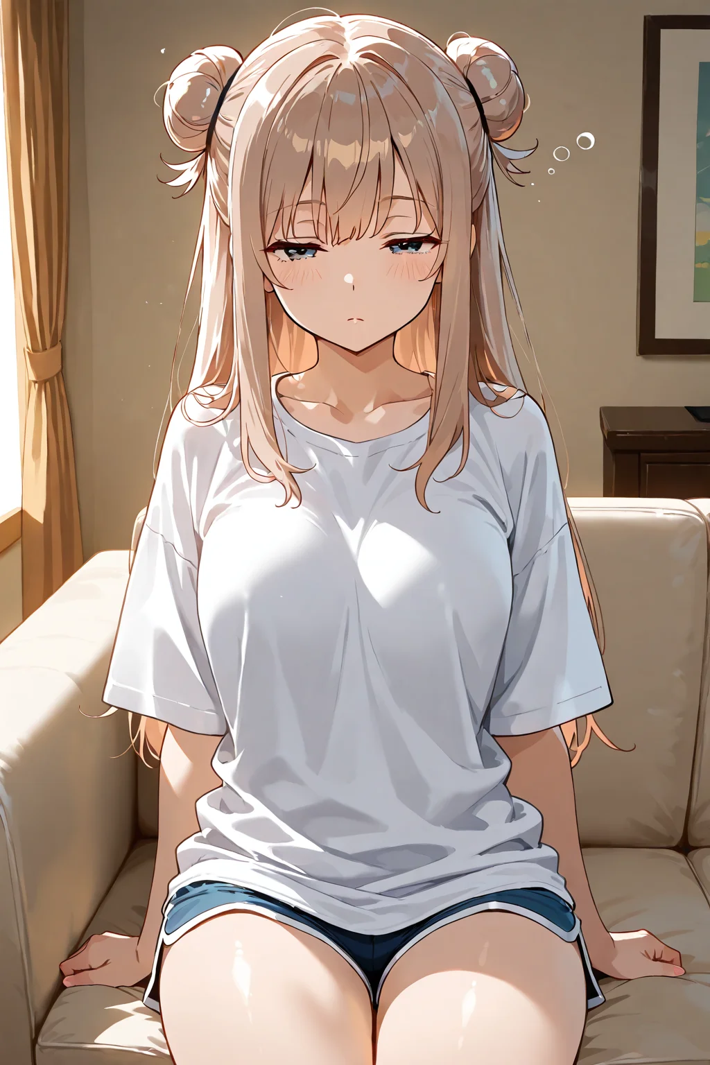 Sleepy Lazy Girl
