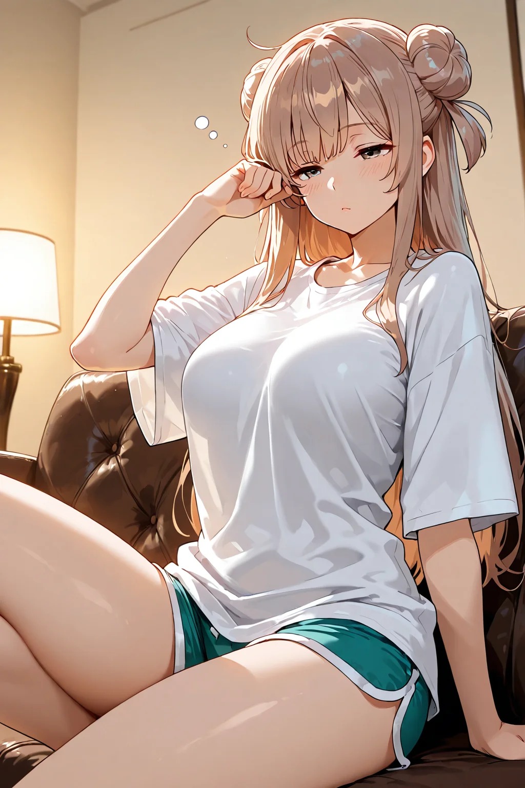 Sleepy Lazy Girl