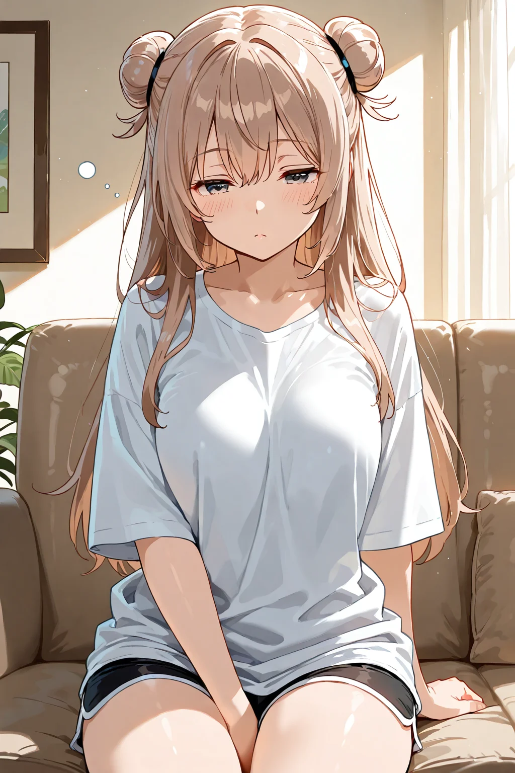 Sleepy Lazy Girl
