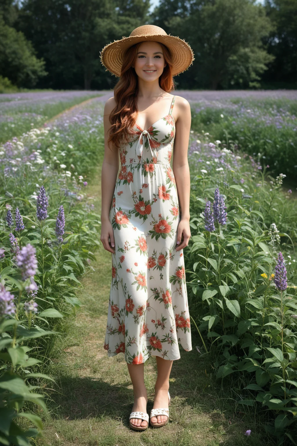Girl in Dress