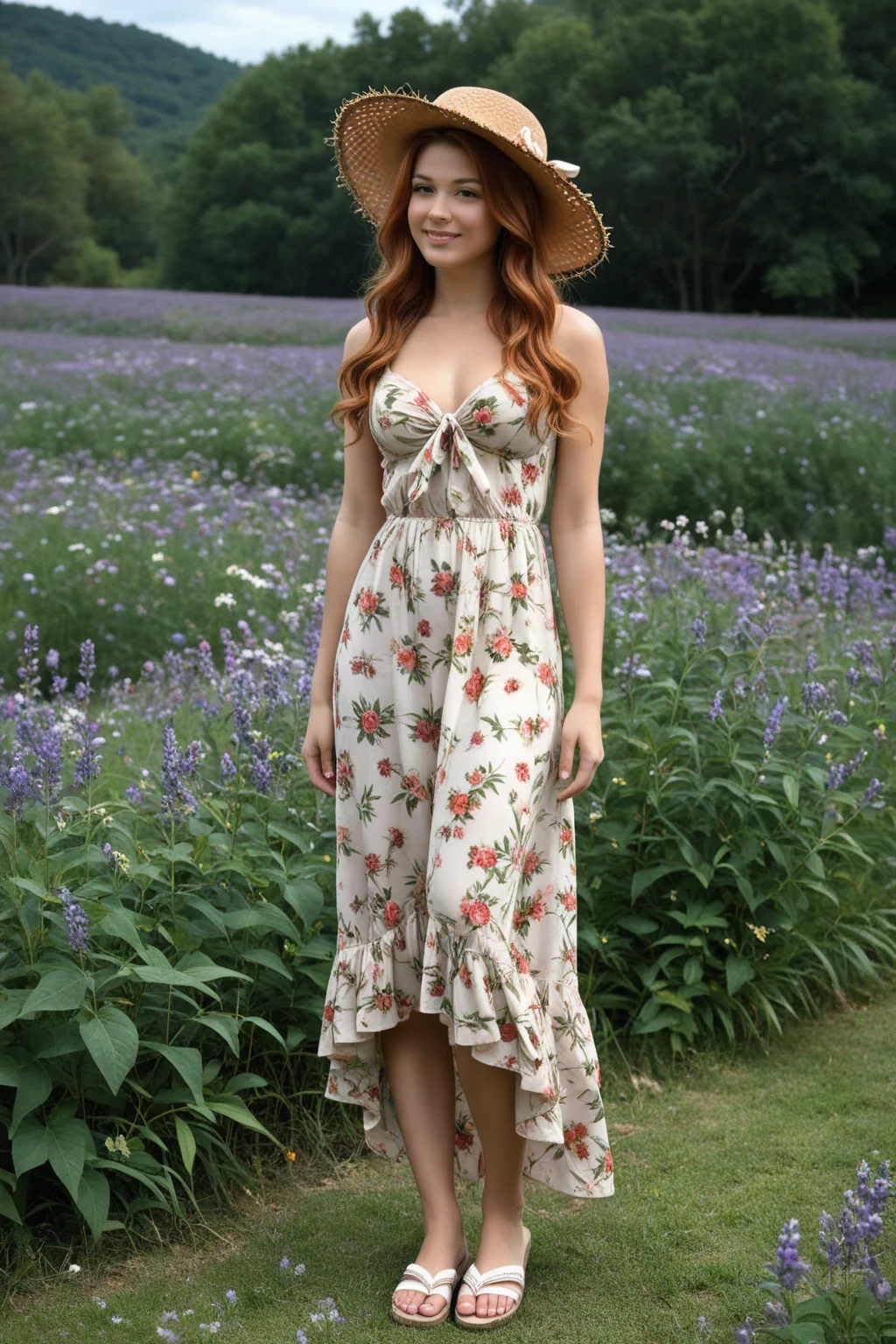 Girl in Dress