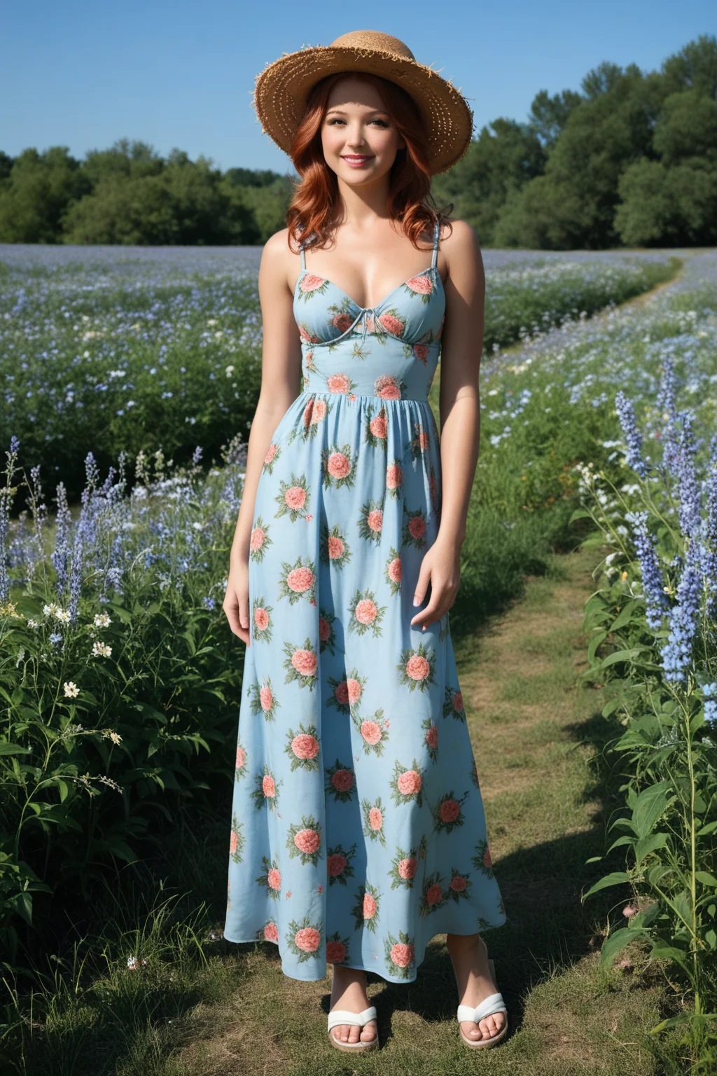 Girl in Dress
