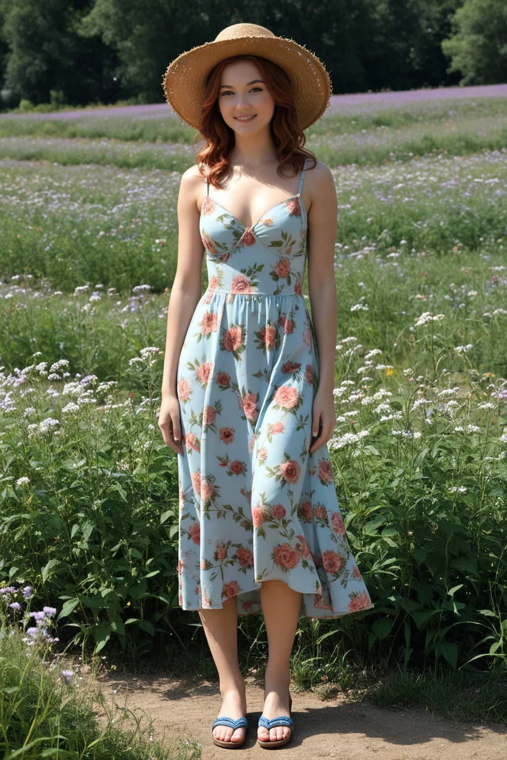 Girl in Dress
