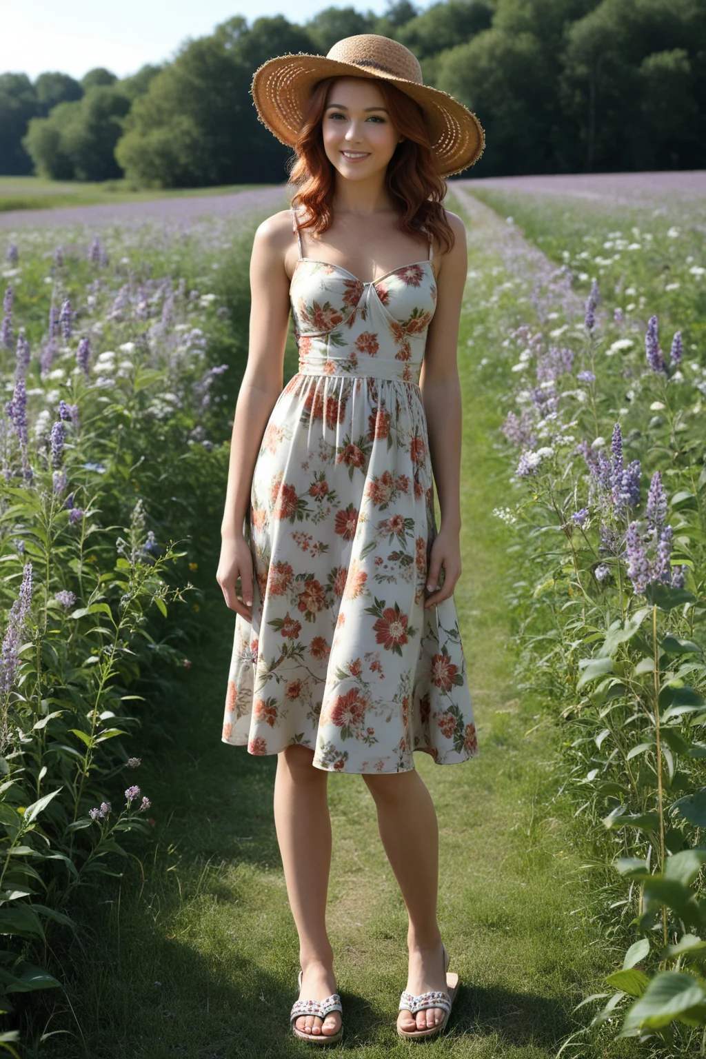Girl in Dress