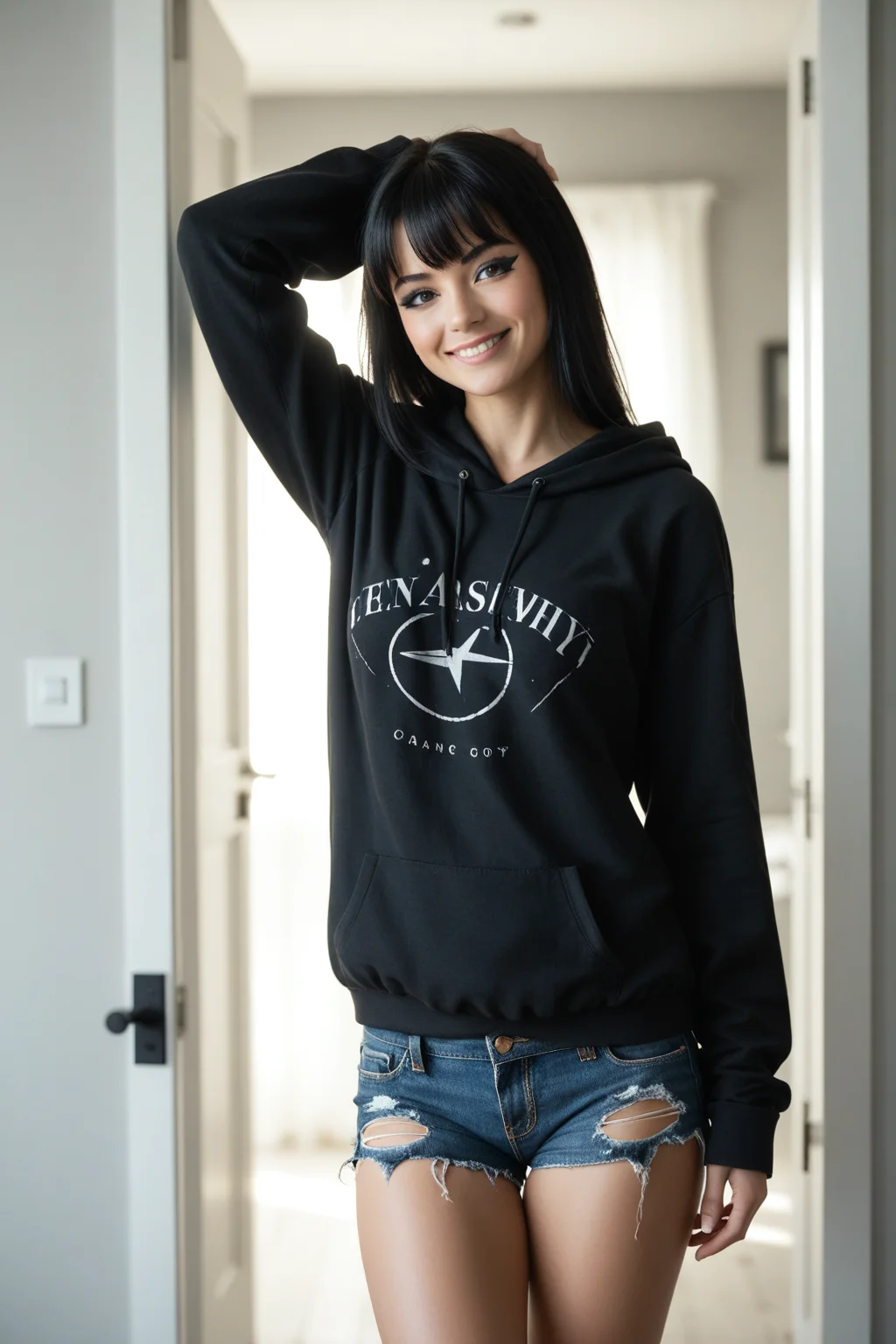 Cute girl at your Door!