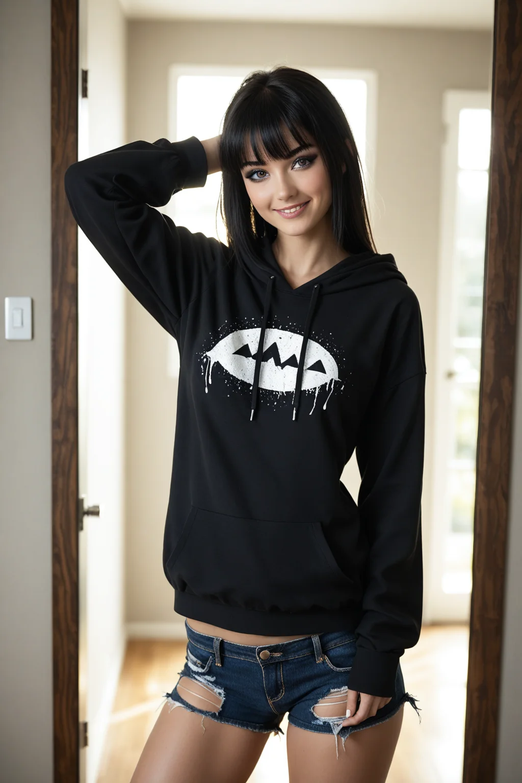 Cute girl at your Door!