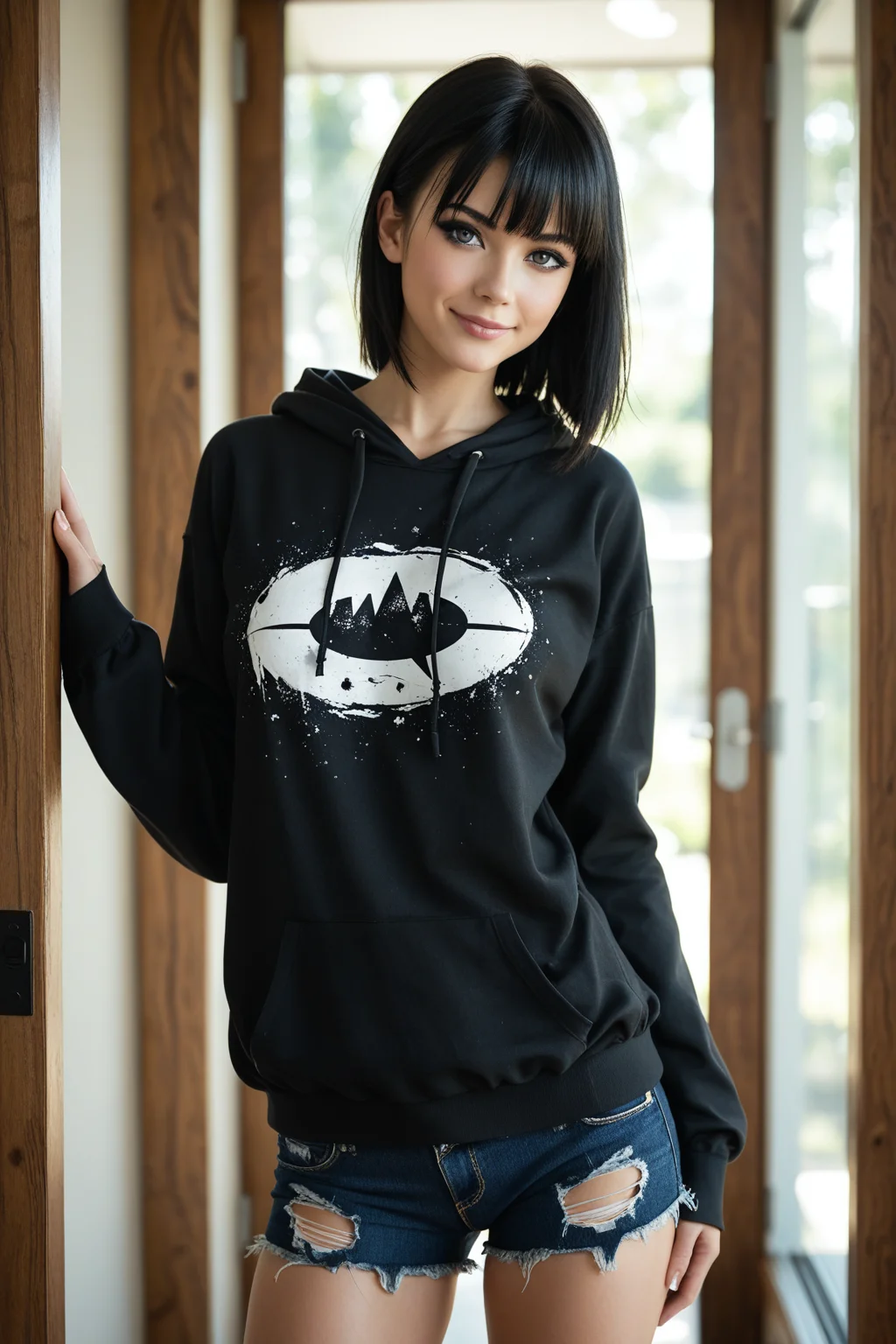 Cute girl at your Door!