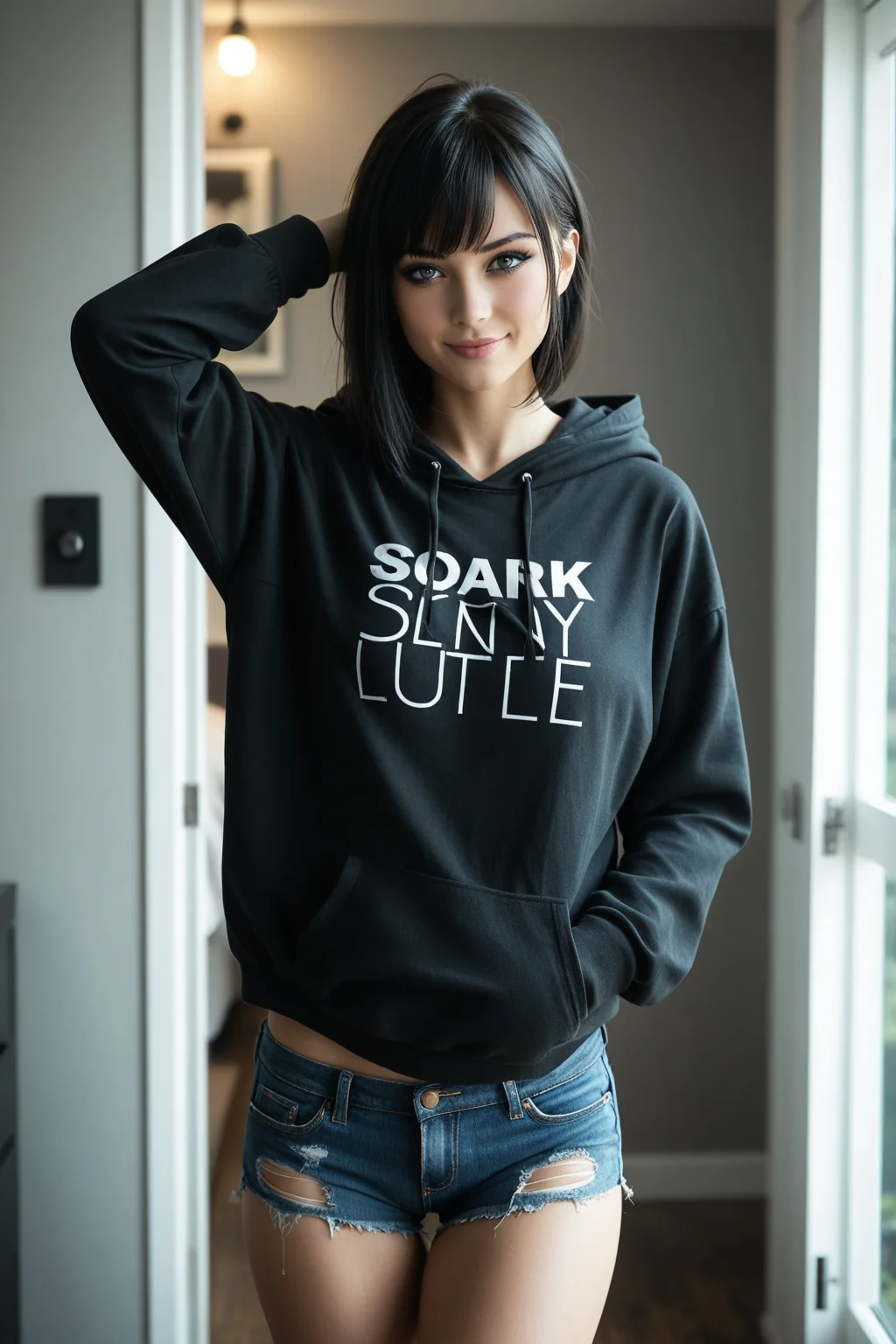Cute girl at your Door!