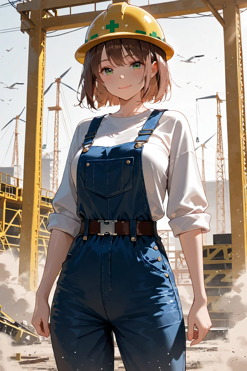Girl at Work!