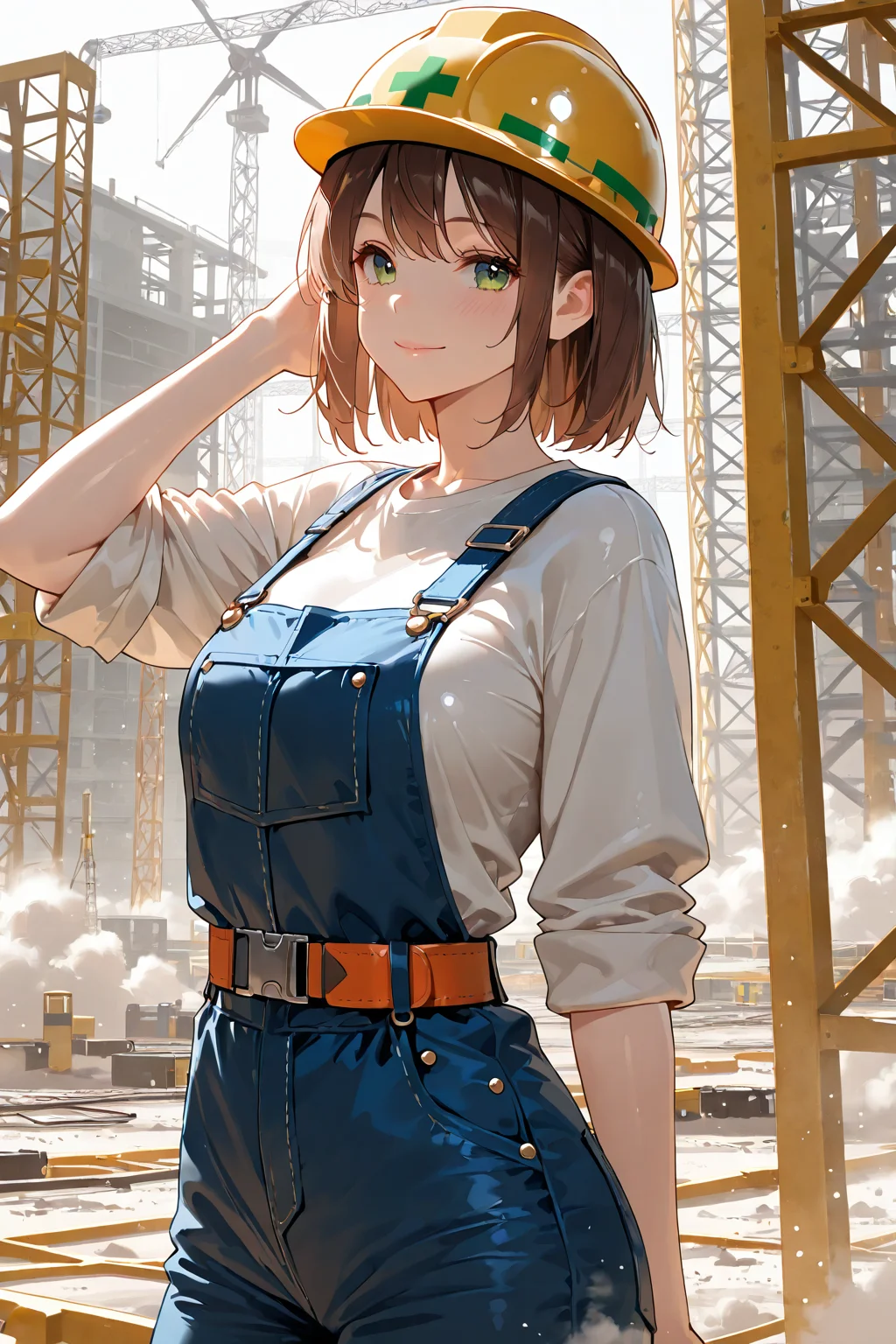 Girl at Work!