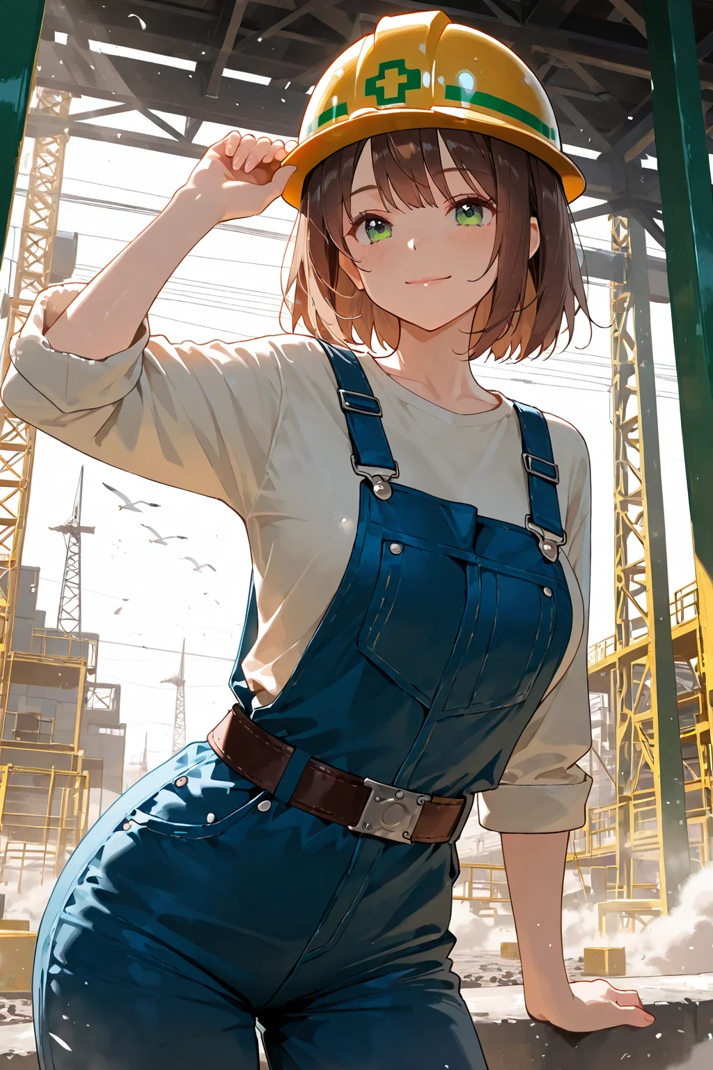 Girl at Work!