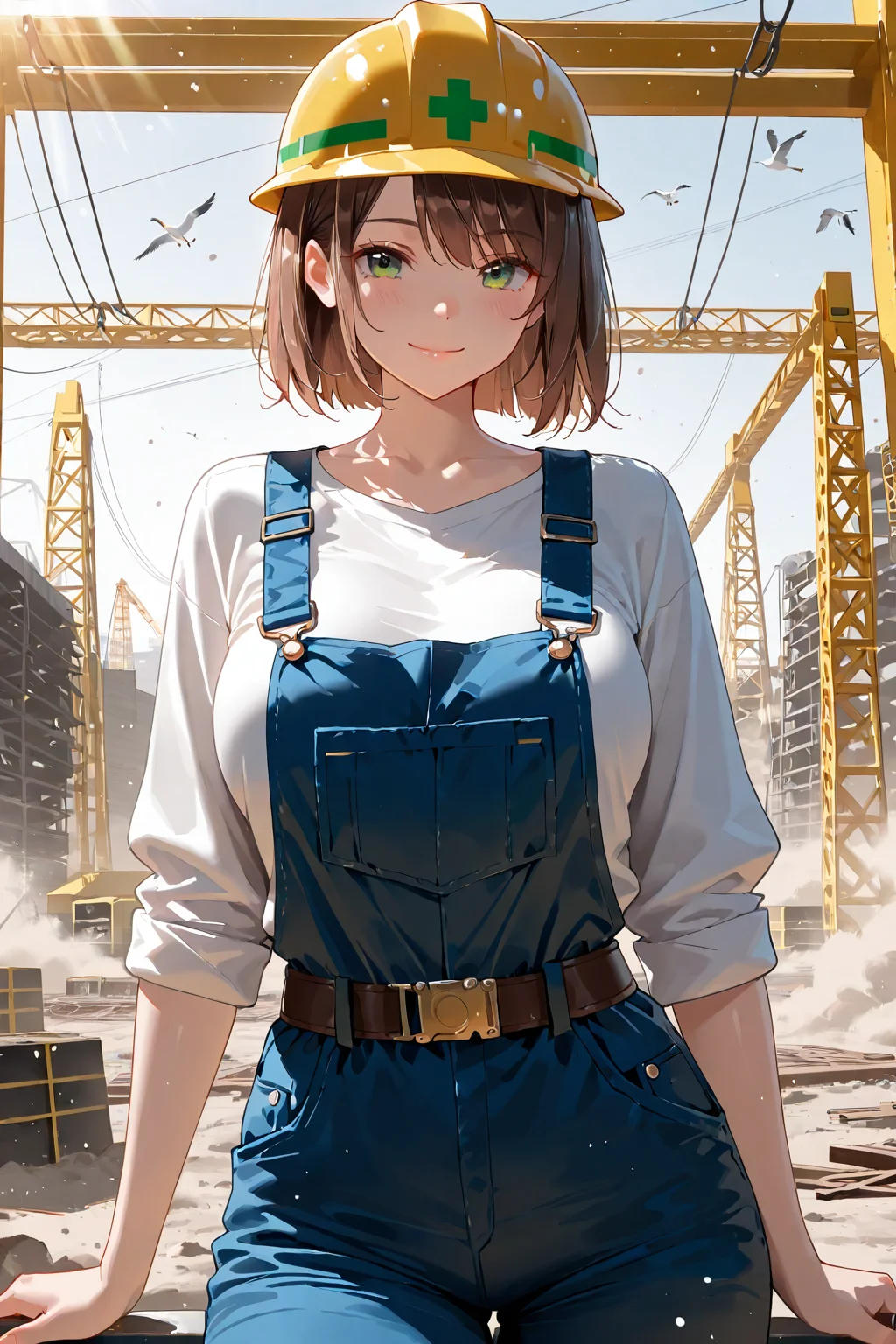 Girl at Work!