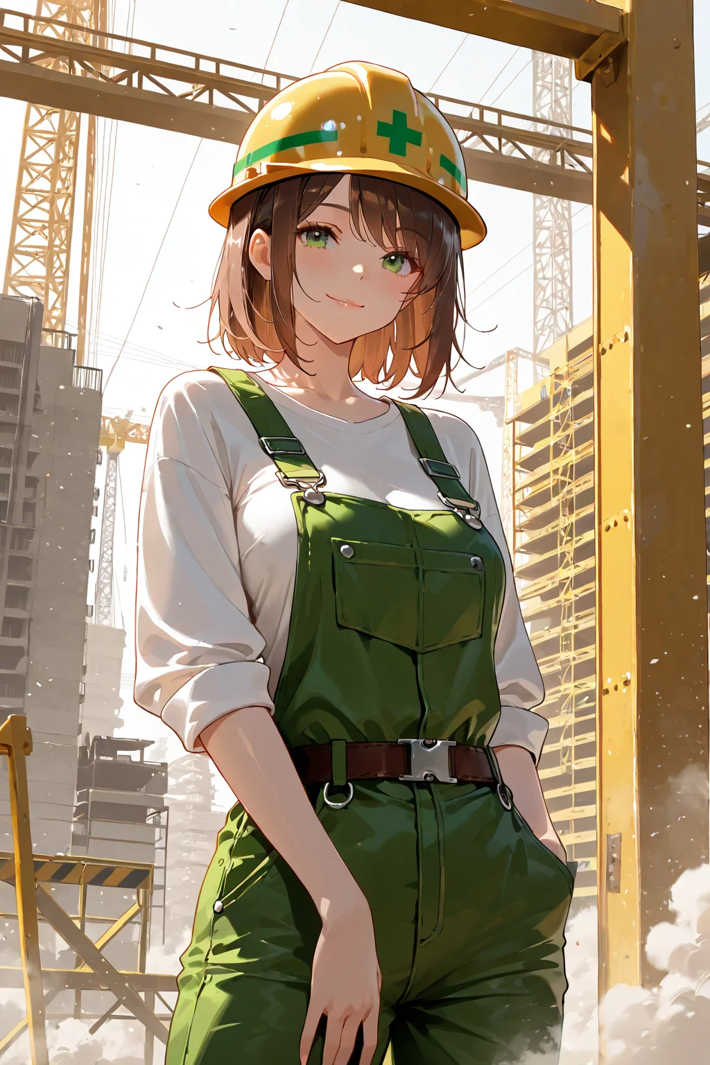 Girl at Work!
