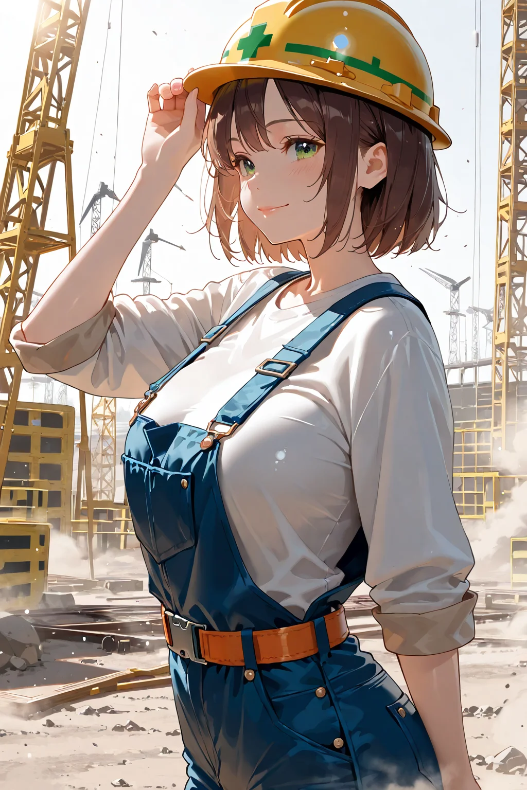 Girl at Work!