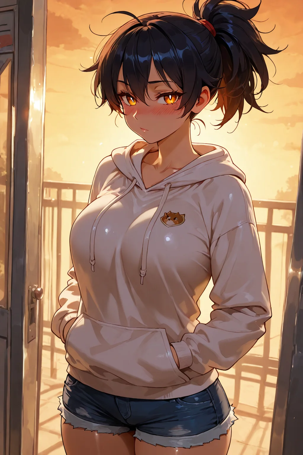 Tomboy Friend wants Attention