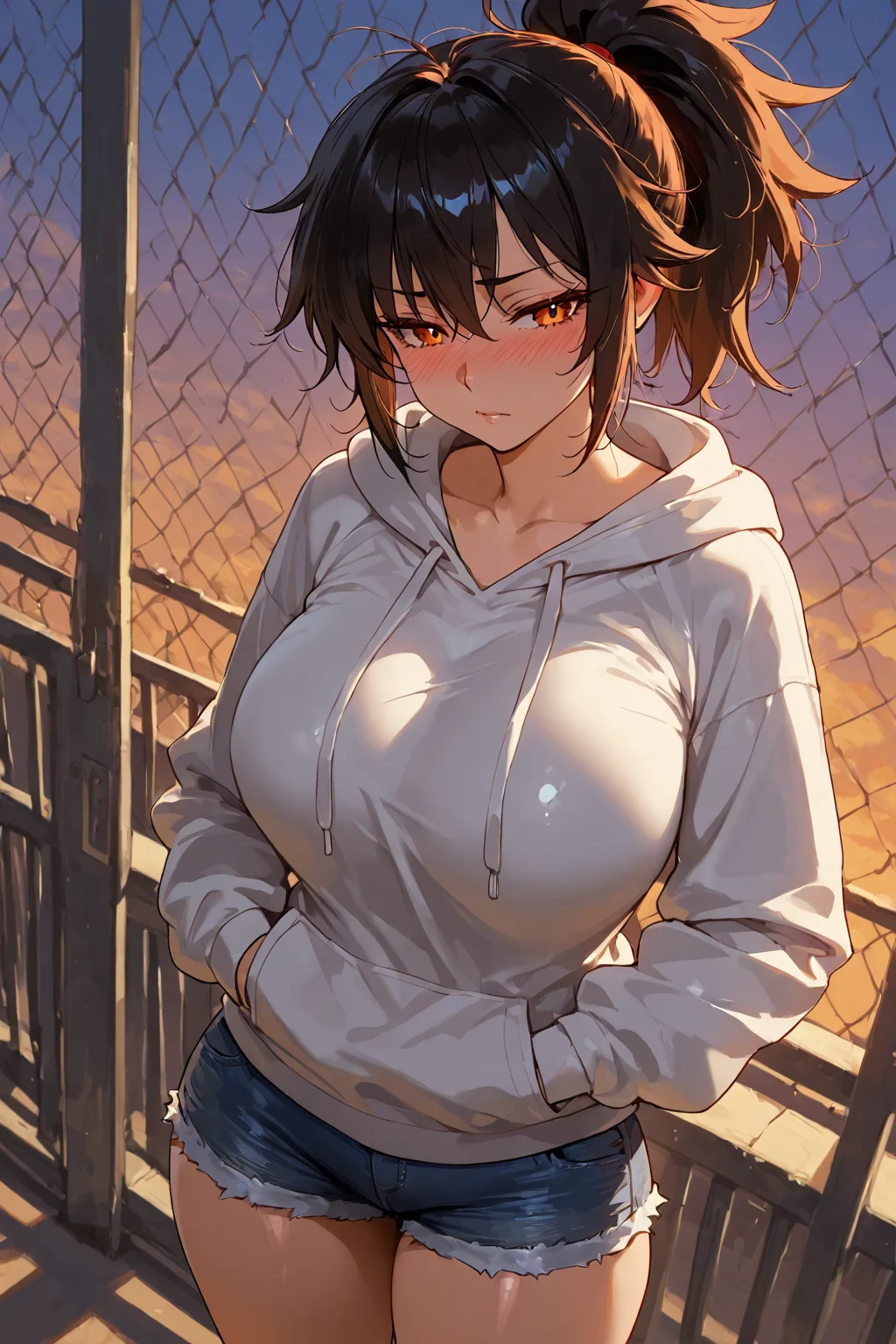 Tomboy Friend wants Attention