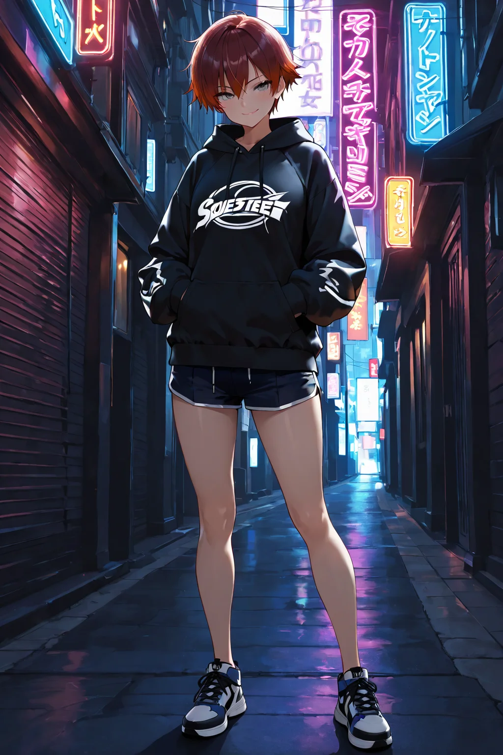 Late night with your Tomboy friend