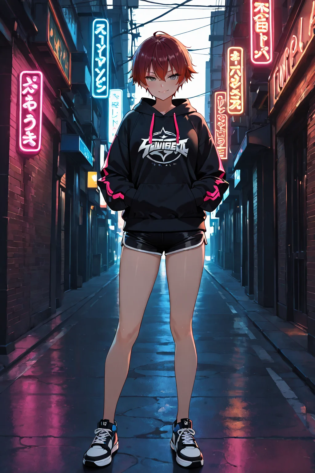 Late night with your Tomboy friend