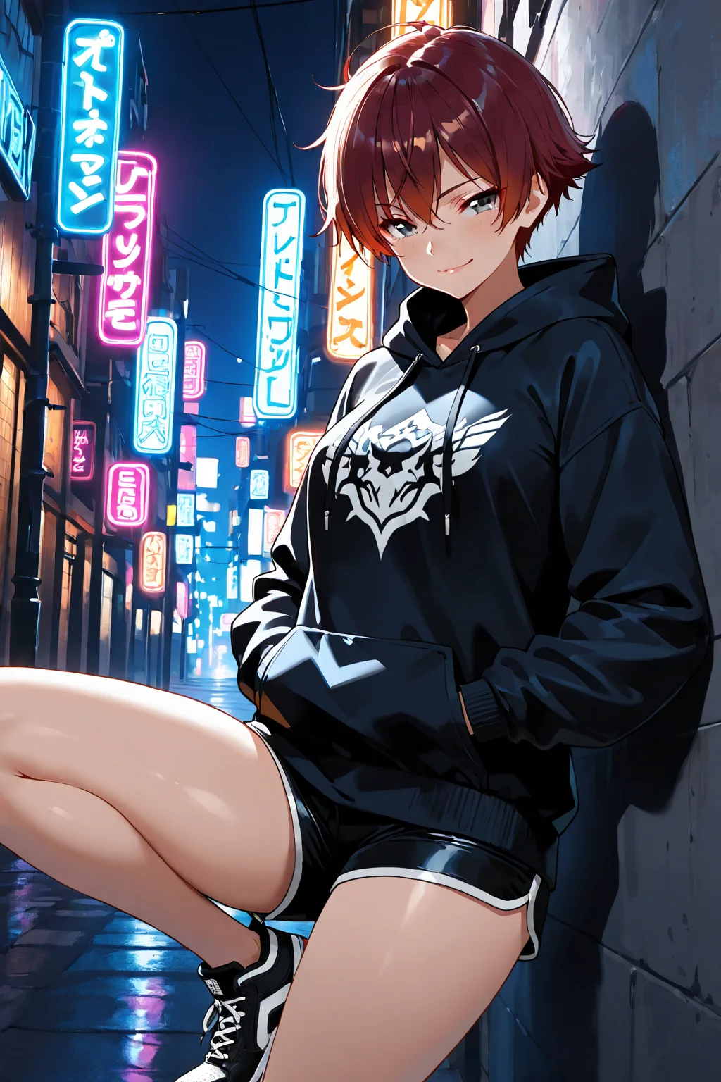 Late night with your Tomboy friend
