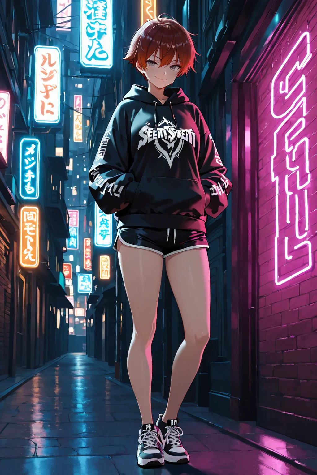 Late night with your Tomboy friend