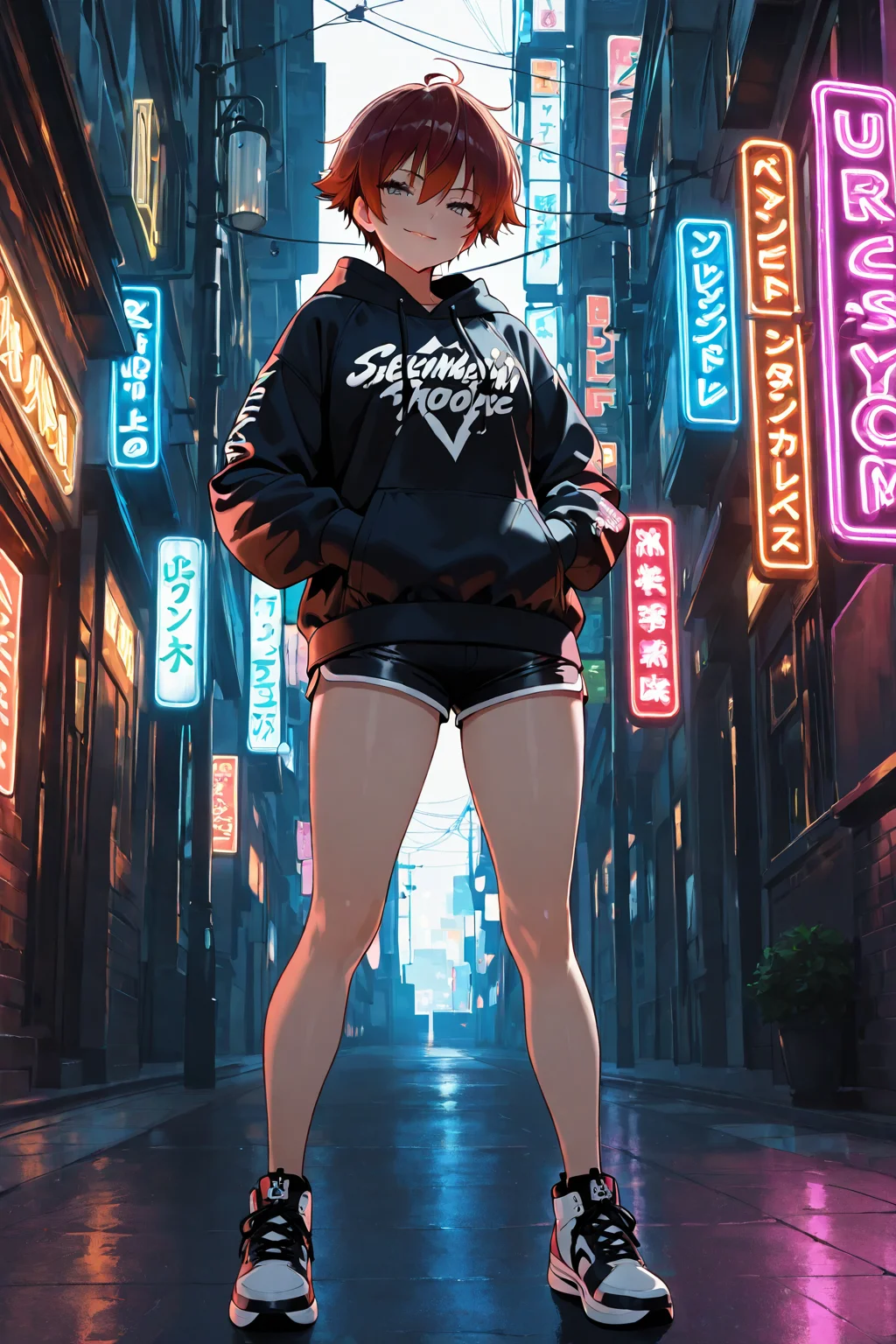 Late night with your Tomboy friend
