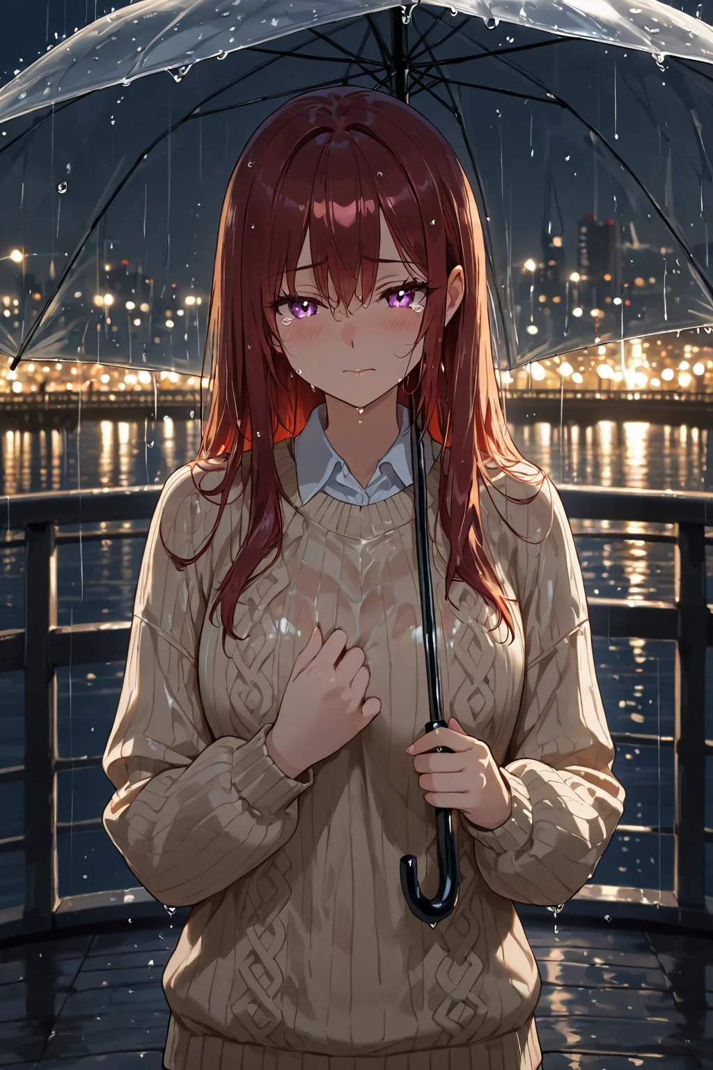 Crying, Crying in the rain...