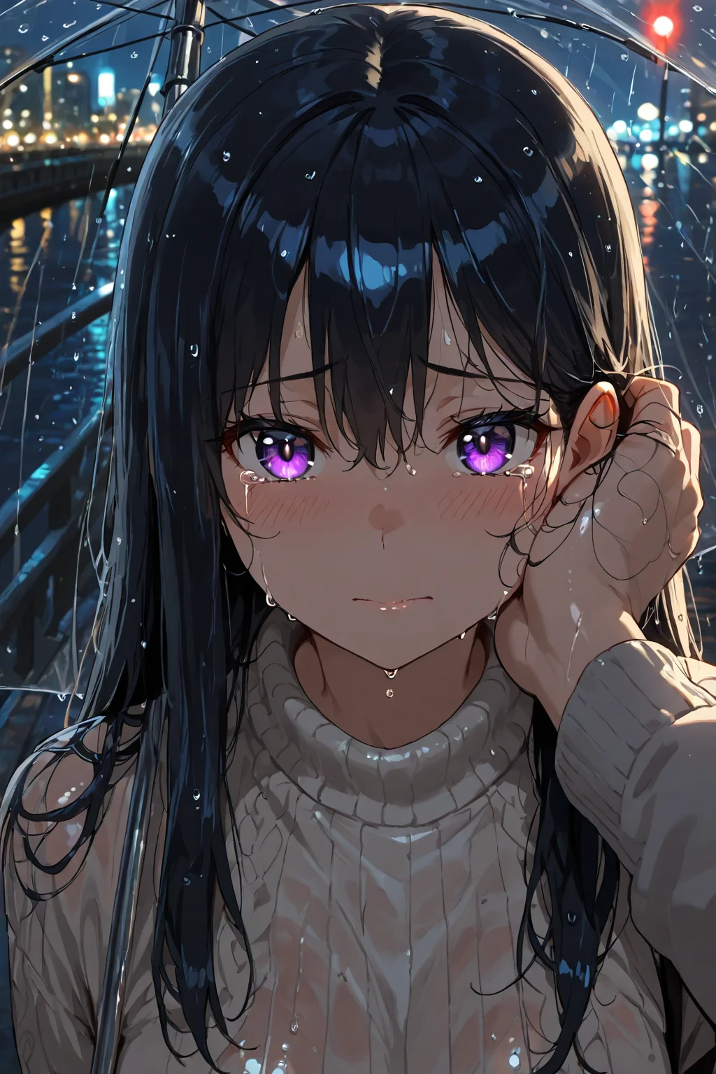 Crying, Crying in the rain...