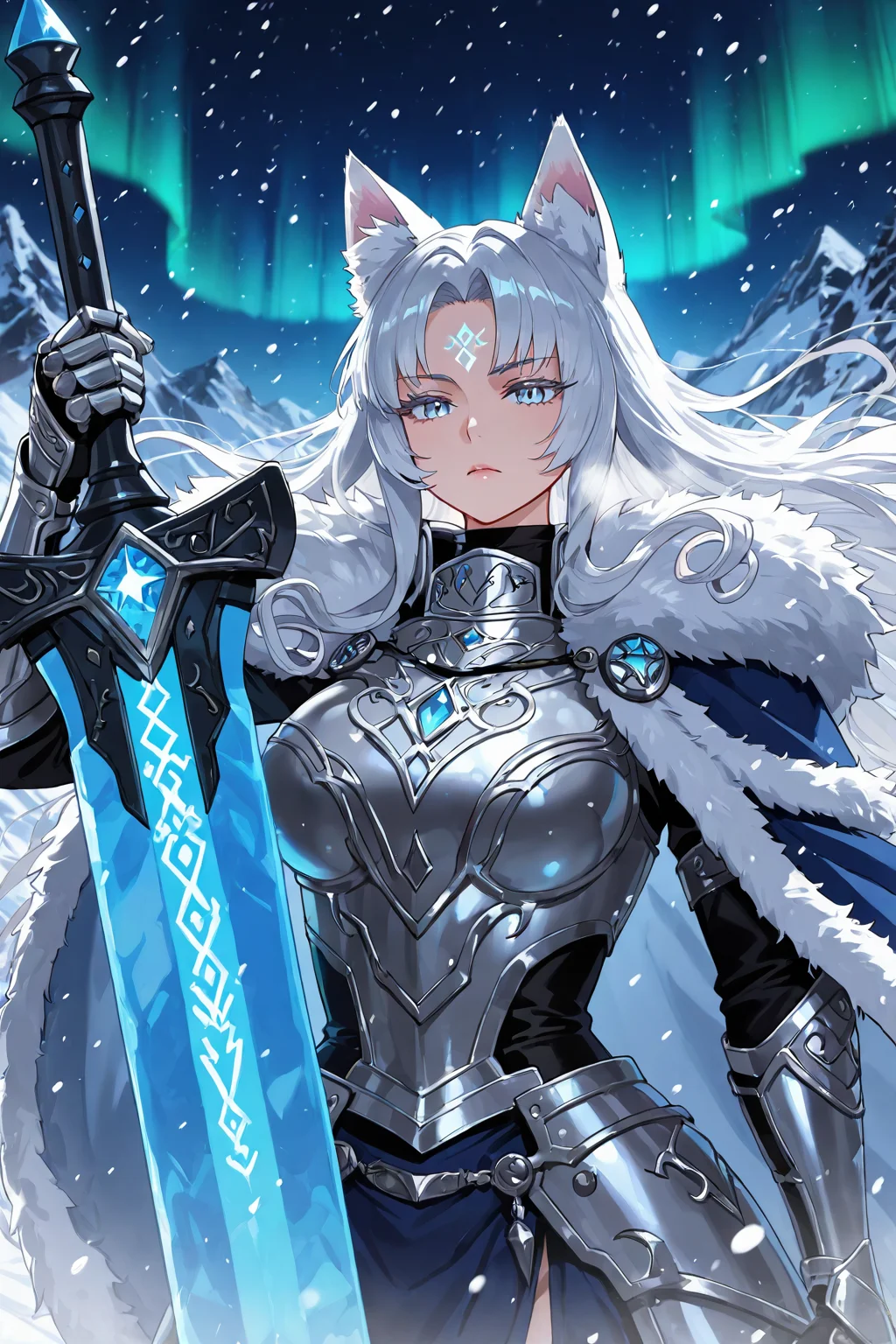 The Ice Wolf Queen