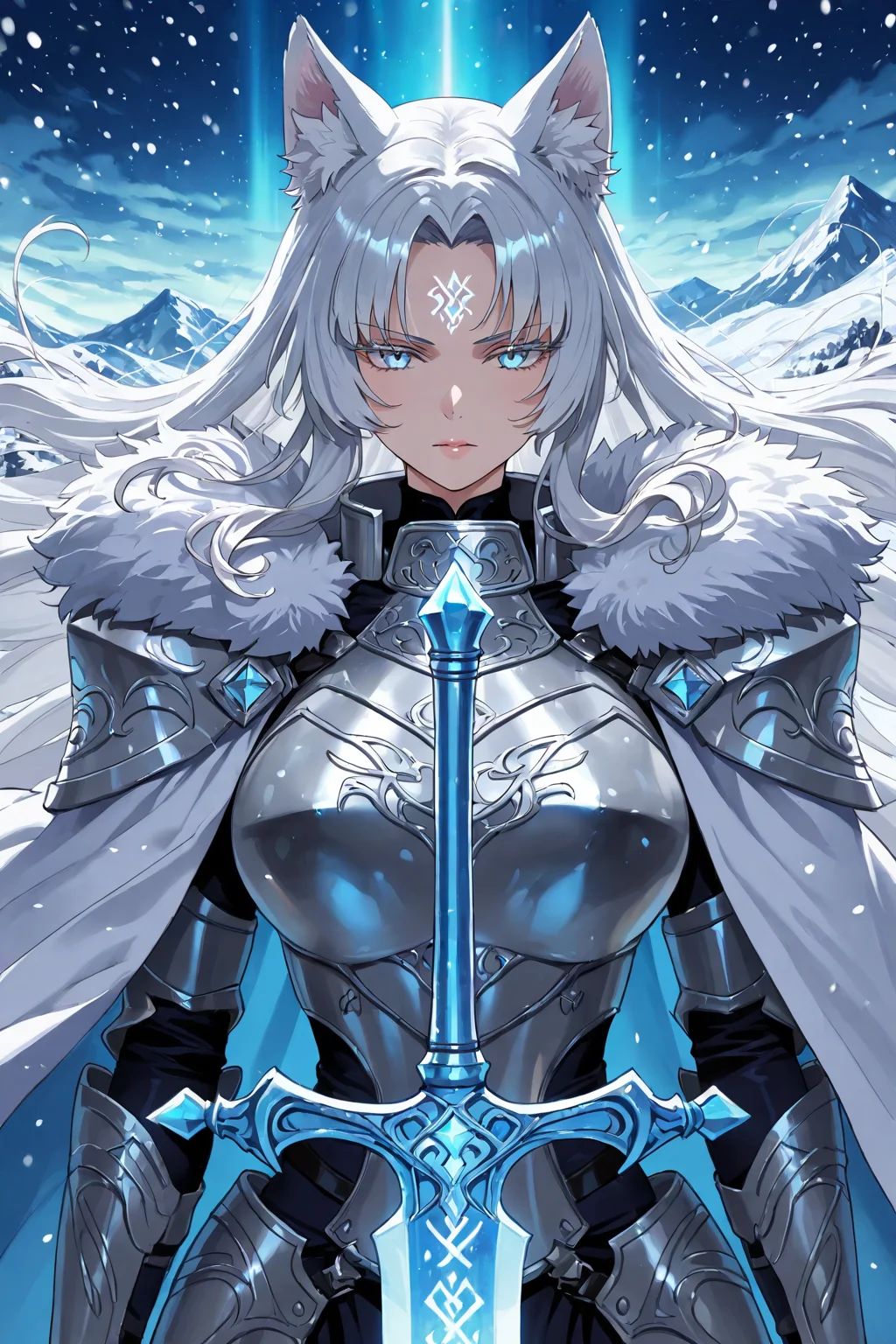 The Ice Wolf Queen