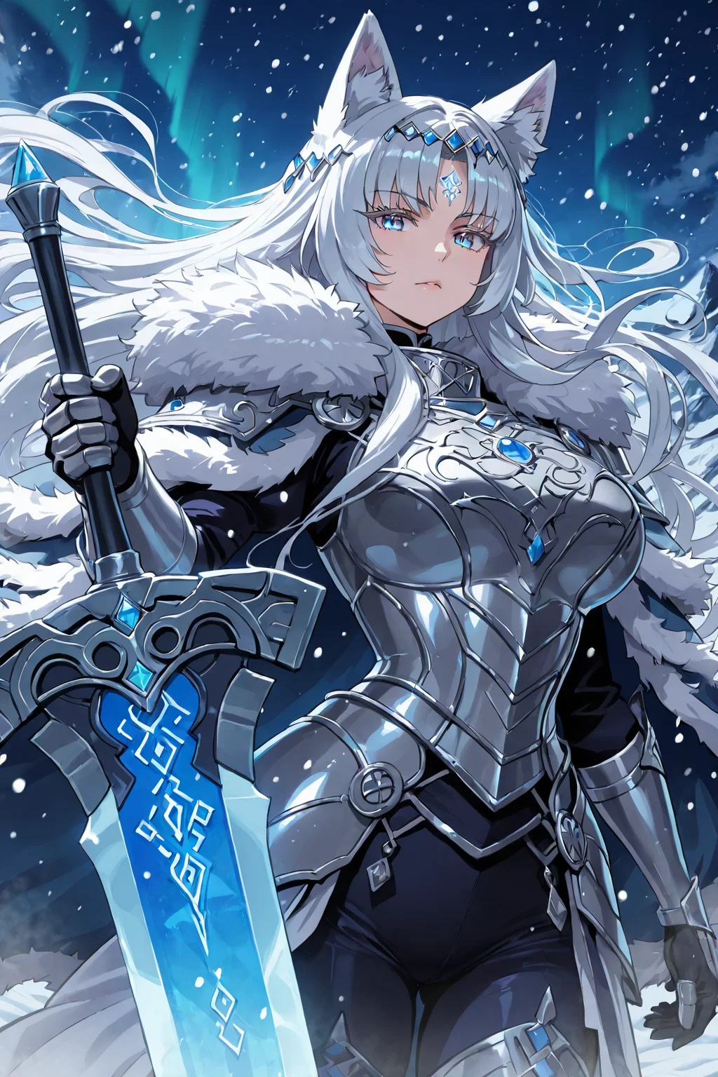 The Ice Wolf Queen