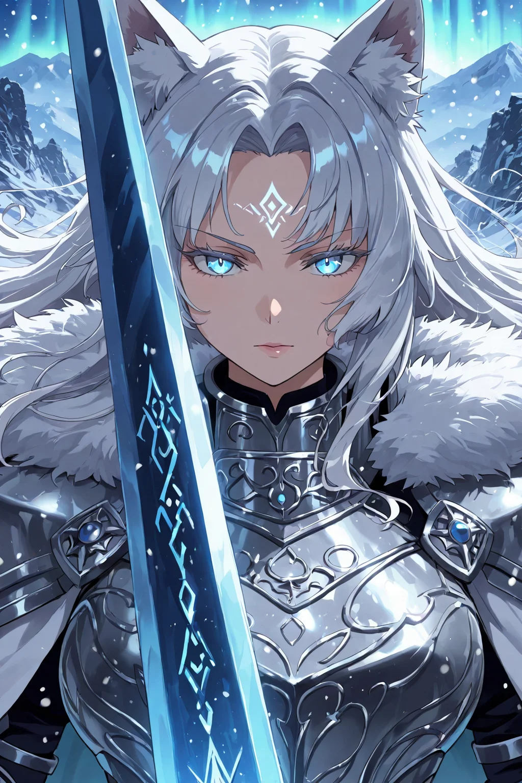 The Ice Wolf Queen