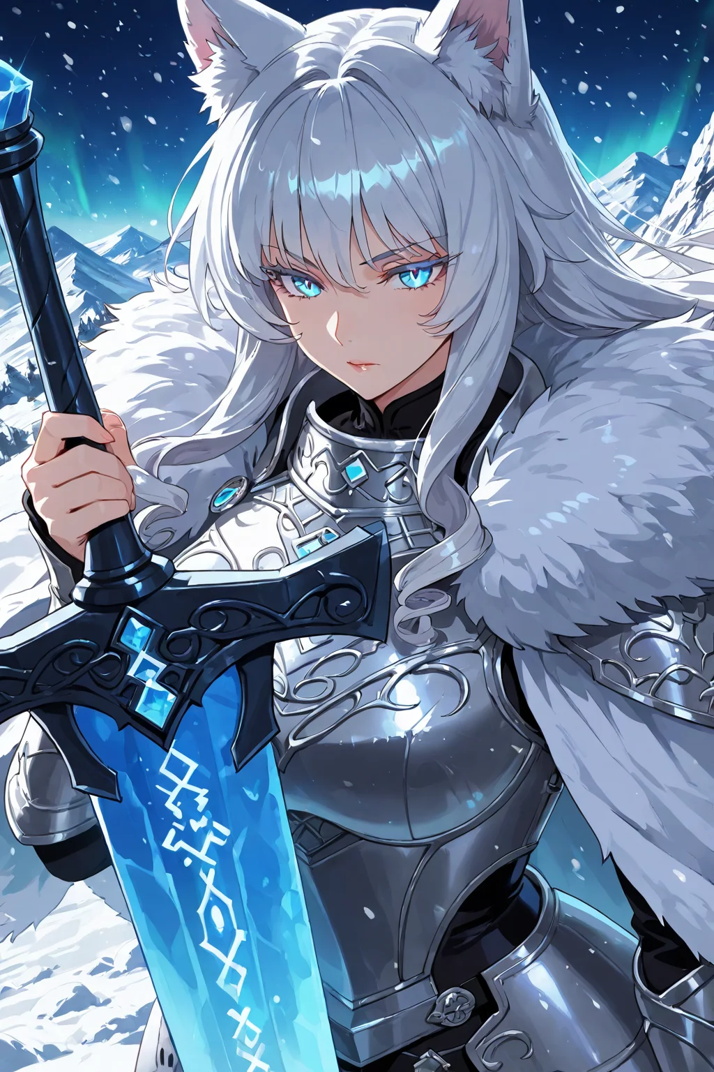 The Ice Wolf Queen