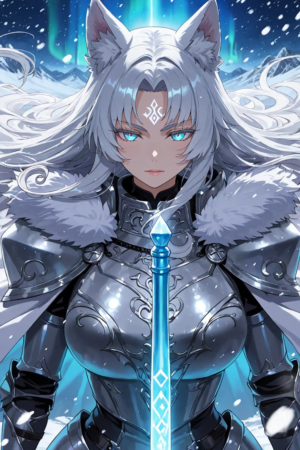 The Ice Wolf Queen