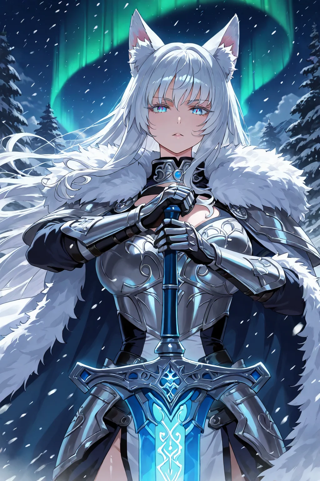 The Ice Wolf Queen