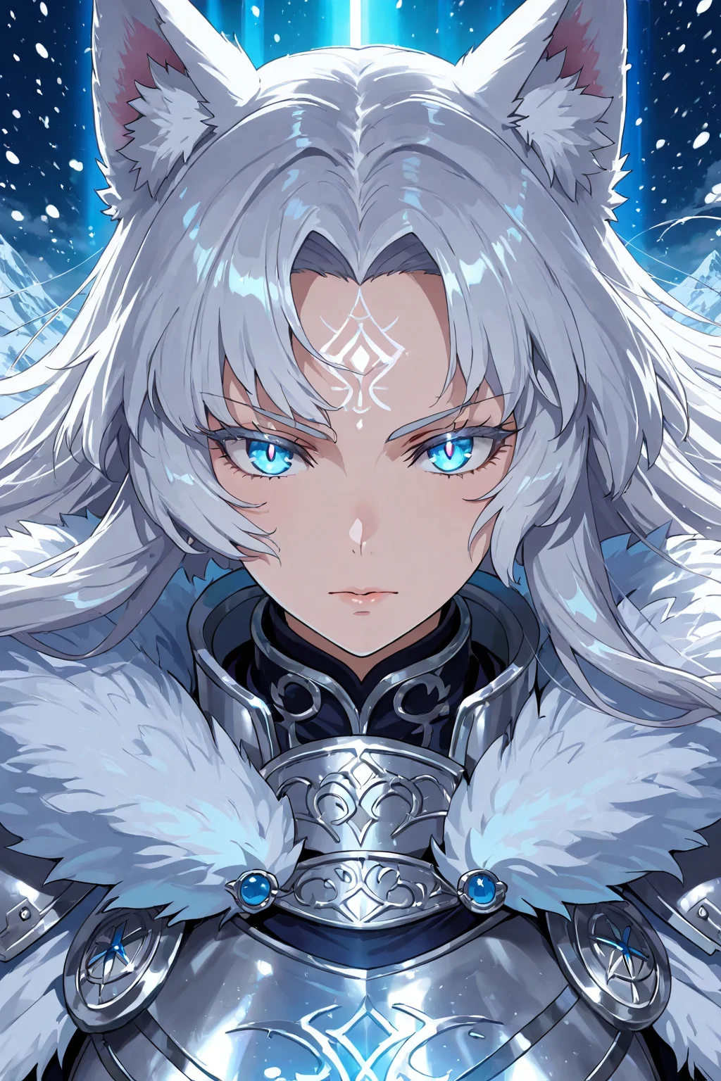 The Ice Wolf Queen