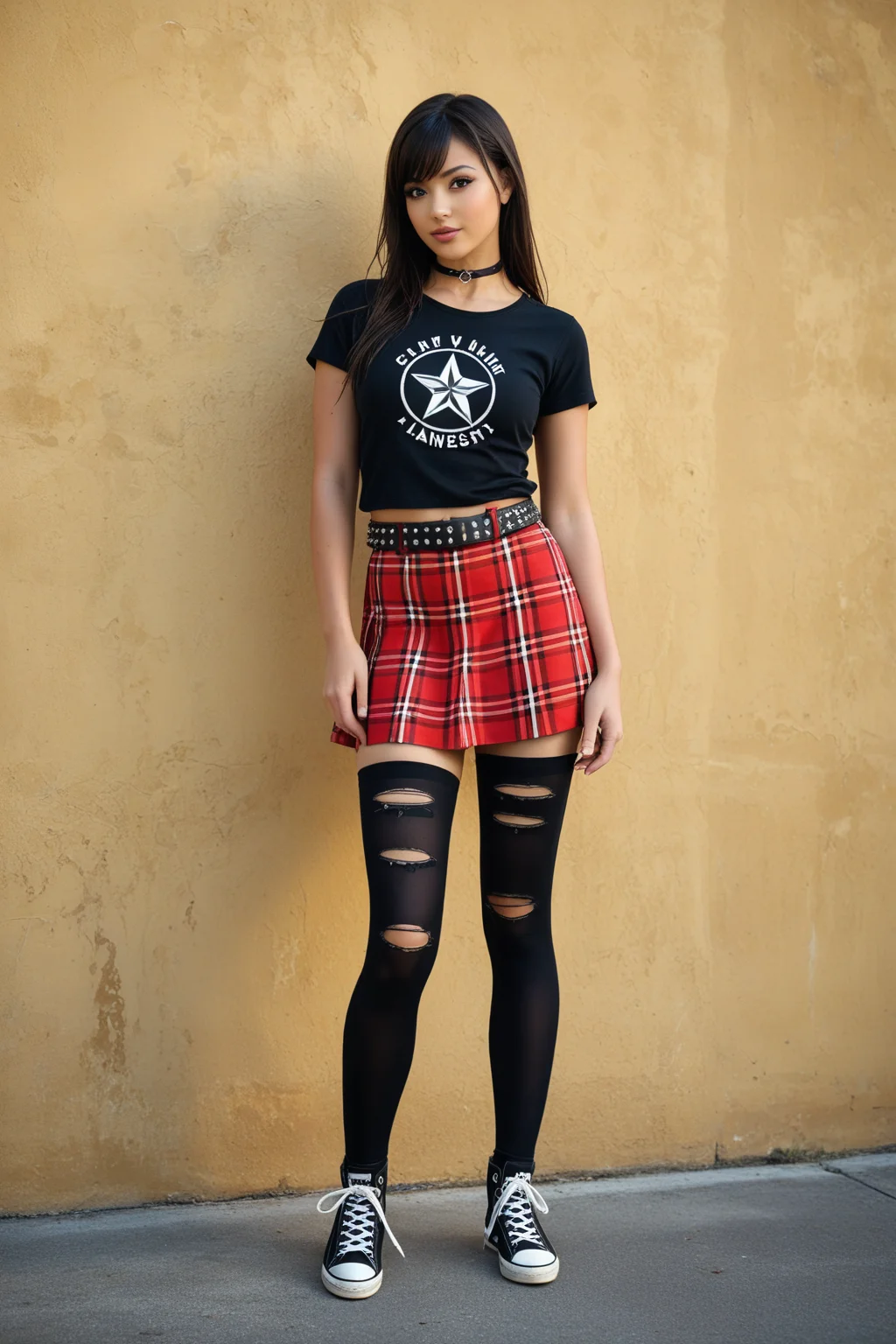 Cute grunge style
