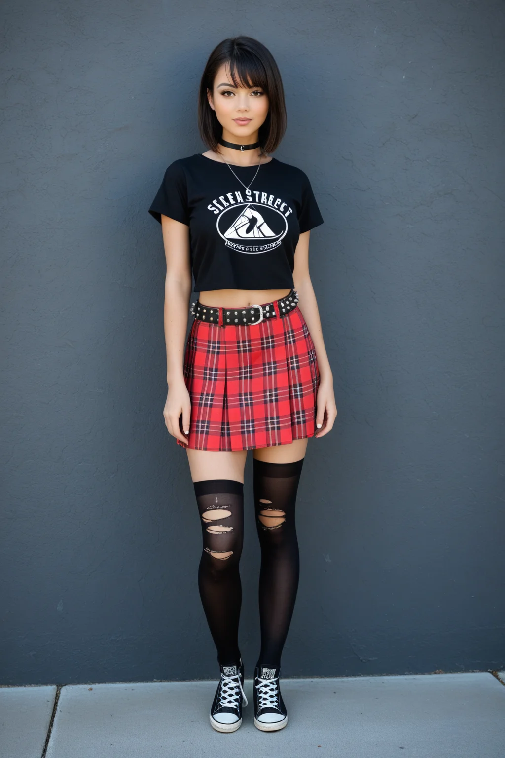 Cute grunge style