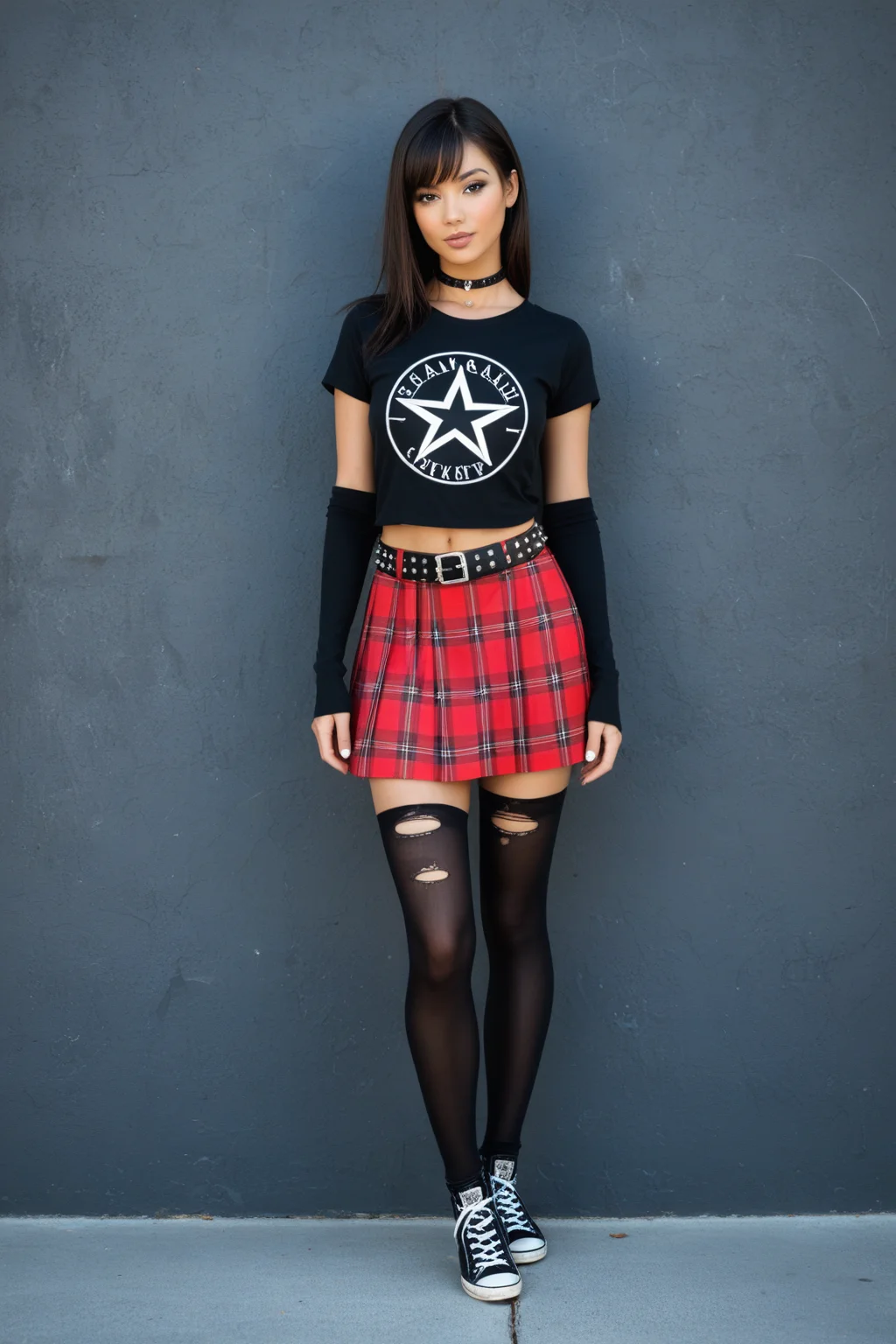 Cute grunge style