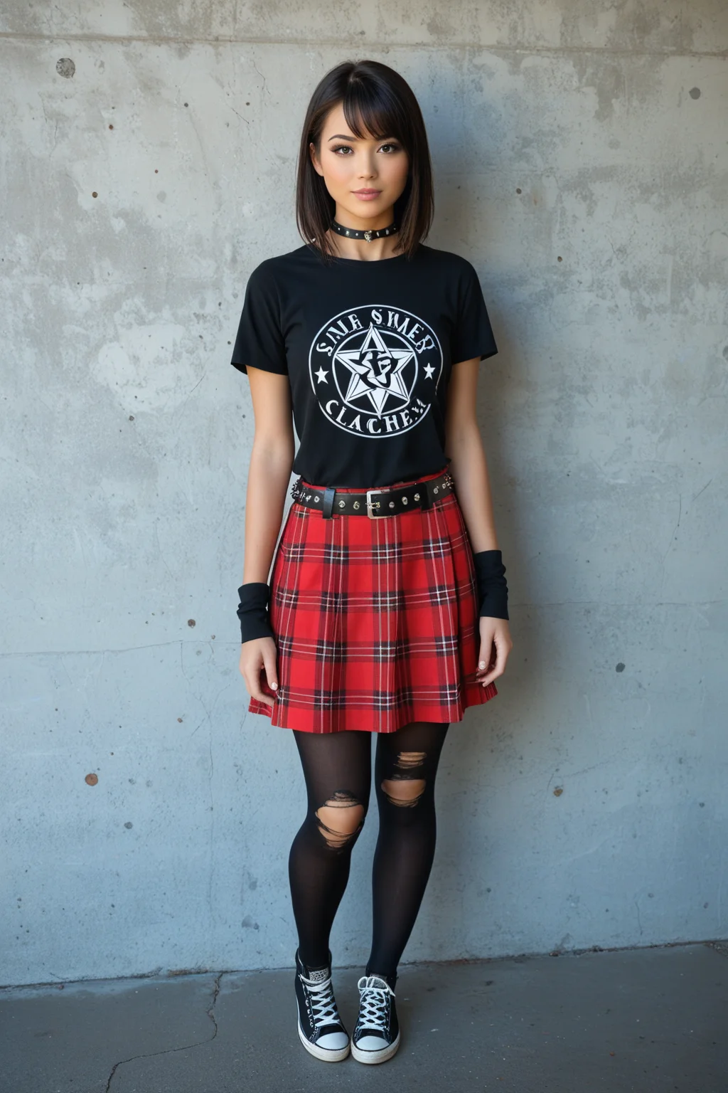 Cute grunge style